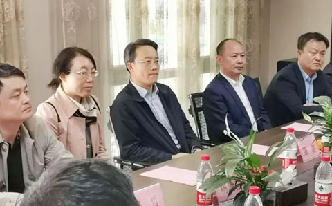 陽谷、高唐、東阿三地縣委書記帶隊先后到訪南京，城望集團總裁王廣慶應邀座談